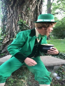 Poster for Birthday video from Leprechaun - Paddy O’Malley - St Patricks Day