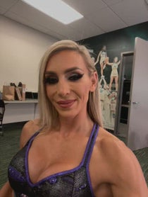 Poster for Birthday video from Charlotte Flair