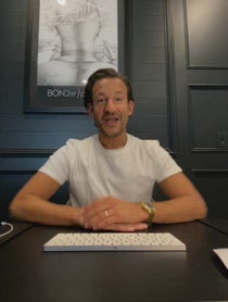 Poster for Birthday video from James Harris