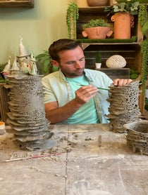 Poster for Birthday video from Adam Ceramic - The Great Pottery Throw Down