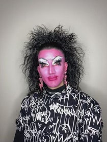 Poster for Birthday video from simple the drag qween