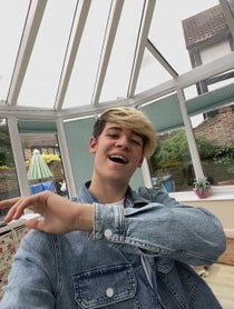 Poster for Birthday video from Harvey Mills
