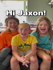 Poster for Birthday video from SuperHeroKids