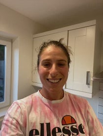 Poster for Birthday video from Johanna Konta