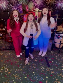 Poster for Birthday video from K3 Sisters Band