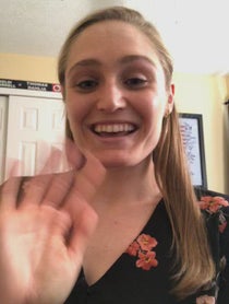 Poster for Pep Talk video from Kelsi Dahlia