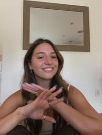 Poster for Birthday video from Kenzie Ziegler
