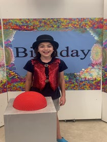 Poster for Birthday video from Eli’s Birthday Button!
