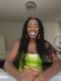 Poster for Birthday video from Naomi