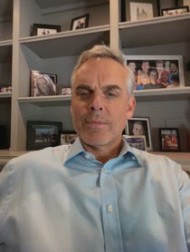 Poster for Pep Talk video from Colin Cowherd