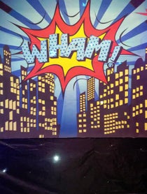 Poster for Pep Talk video from Batman and Robin
