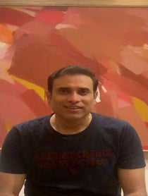 Poster for Birthday video from VVS Laxman