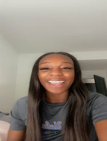 Poster for Birthday video from Michaela Onyenwere