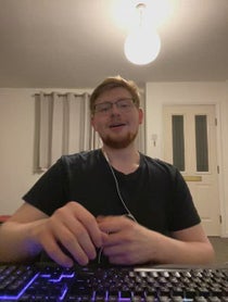 Poster for Birthday video from Oliver Dixon