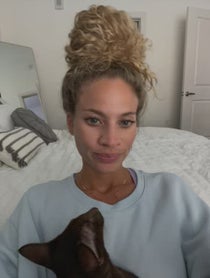 Poster for Pep Talk video from Amber Borzotra