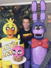 Poster for Birthday video from Tommy's Puppet Lab