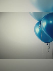Poster for Birthday video from Moet the Blind Cat