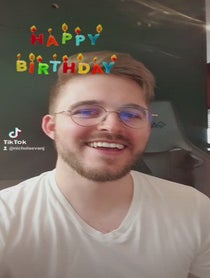Poster for Birthday video from Nicholasvanj