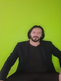 Poster for Gift video from Marcos Jeeves, Keanu Reeves John Wick from Brazil