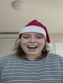 Poster for Holiday video from Molly McCrann (she/her)
