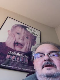 Poster for Birthday video from Ken Hudson Campbell