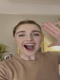 Poster for Birthday video from Lucy Blanc