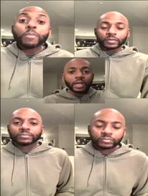Poster for Pep Talk video from Romany Malco