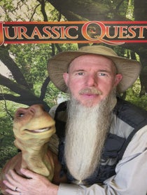 Poster for Birthday video from Jurassic Quest