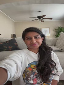 Poster for Birthday video from Monica Padman