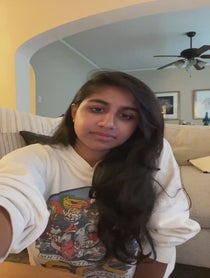 Poster for Birthday video from Monica Padman