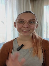 Poster for Birthday video from Kirsten Banks