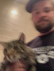 Poster for Birthday video from Breeze the Bath Cat (joellbaby on TikTok)