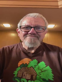 Poster for Birthday video from Tom Shaw (Moose) - “Taste the Biscuit” keyboard guy