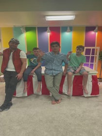 Poster for Christmas video from Hobby Family