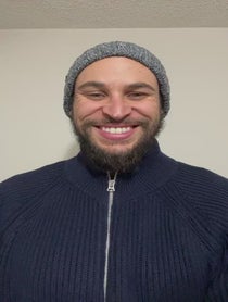 Poster for Christmas video from Devon Cajuste