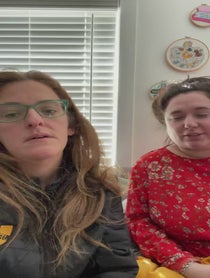 Poster for Christmas video from Kara Klenk & Liza Treyger