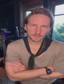 Poster for Christmas video from Troy Baker