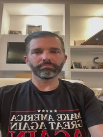 Poster for Birthday video from Donald Trump Jr.