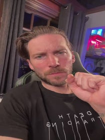 Poster for Birthday video from Troy Baker