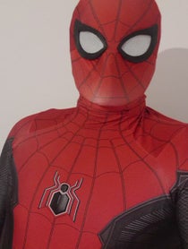 Poster for Birthday video from Spiderman