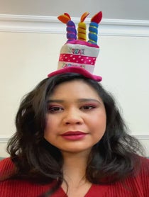Poster for Birthday video from Syabira Yusoff
