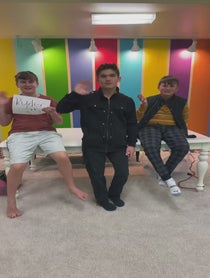 Poster for Birthday video from Hobby Family