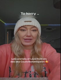 Poster for Pep Talk video from Lily Dee ( Council Estate Queen )