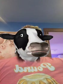 Poster for Birthday video from Starburst the Cow