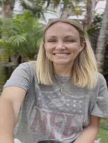 Poster for Fantasy football video from Lindsay Rhodes