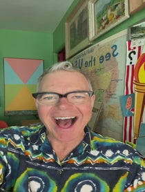 Poster for Birthday video from Charles Phoenix