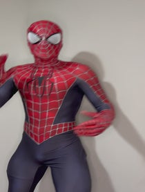 Poster for Birthday video from Spider-Man