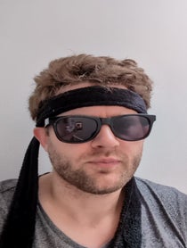 Poster for Birthday video from I Can't Believe You've Done This