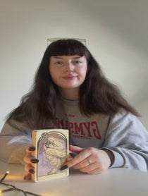 Poster for Tarot reading video from Alex Reads Tarot