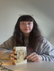 Poster for Holiday video from Alex Reads Tarot